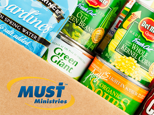 Windsong and MUST Ministries partner in August food drive.>